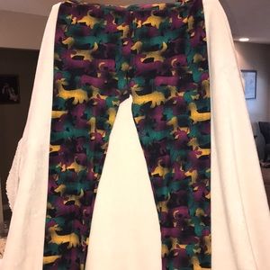 LuLaRoe Leggings Dachshunds